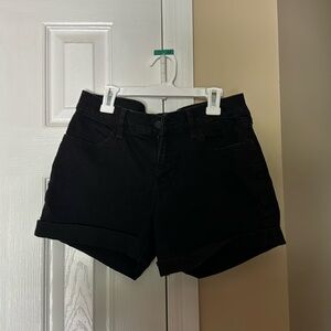 Old navy black denim shorts 4 inch inseam